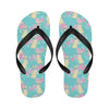 Rabbit Pattern Print Design RB05 Flip Flops-JorJune