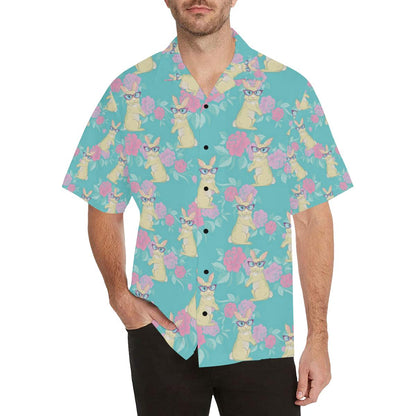 Rabbit Pattern Print Design RB05 Men Hawaiian Shirt-JorJune