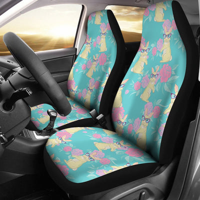 Rabbit Pattern Print Design RB05 Universal Fit Car Seat Covers-JorJune