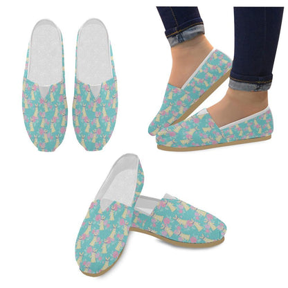 Rabbit Pattern Print Design RB05 Women Casual Shoes-JorJune.com