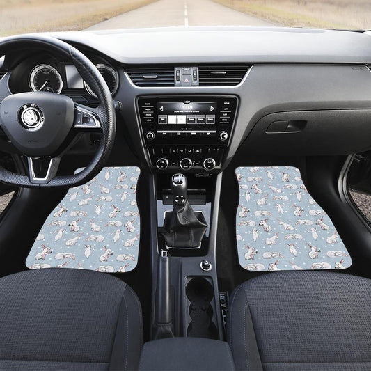 Rabbit Pattern Print Design RB06 Car Floor Mats-JORJUNE.COM