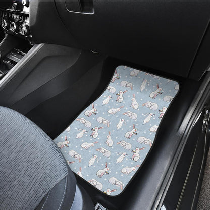 Rabbit Pattern Print Design RB06 Car Floor Mats-JORJUNE.COM