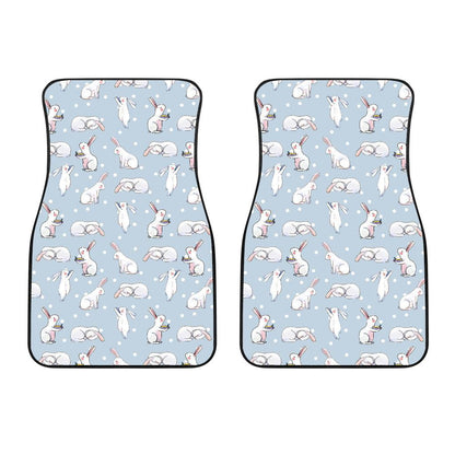 Rabbit Pattern Print Design RB06 Car Floor Mats-JORJUNE.COM
