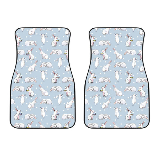Rabbit Pattern Print Design RB06 Car Floor Mats-JORJUNE.COM