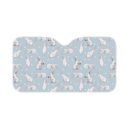 Rabbit Pattern Print Design RB06 Car Sun Shade-JorJune
