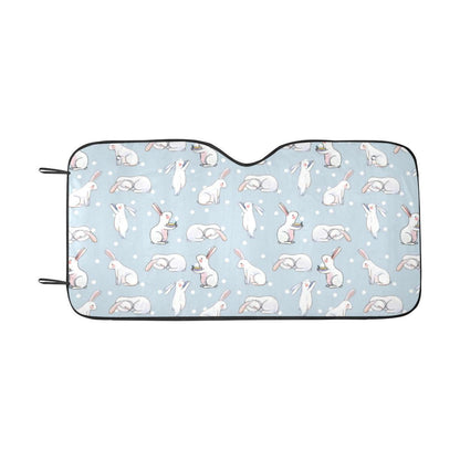 Rabbit Pattern Print Design RB06 Car Sun Shade-JorJune