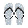 Rabbit Pattern Print Design RB06 Flip Flops-JorJune