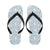 Rabbit Pattern Print Design RB06 Flip Flops-JorJune