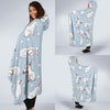 Rabbit Pattern Print Design RB06 Hooded Blanket-JORJUNE.COM