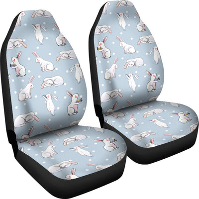 Rabbit Pattern Print Design RB06 Universal Fit Car Seat Covers-JorJune