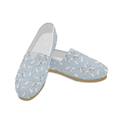 Rabbit Pattern Print Design RB06 Women Casual Shoes-JorJune.com