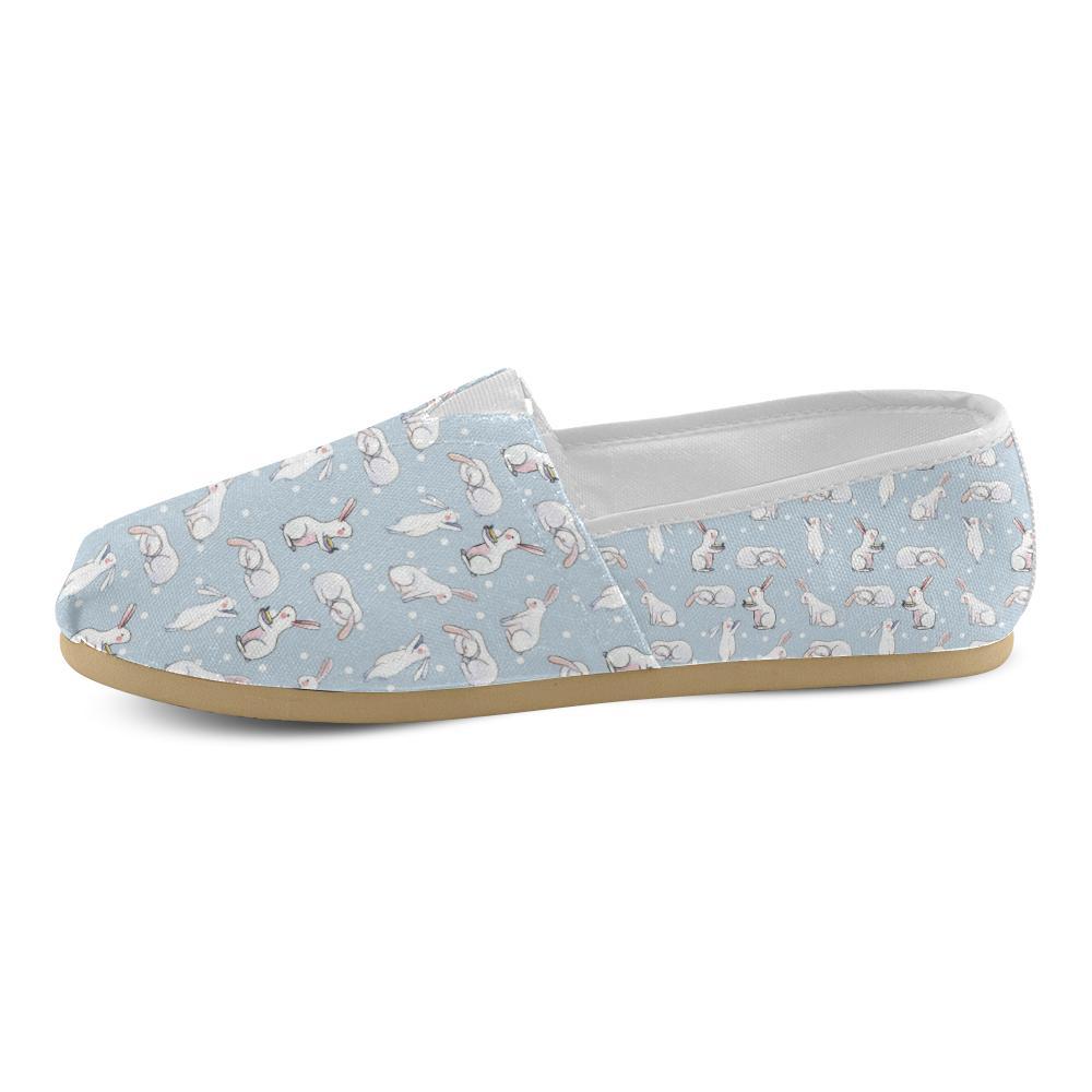 Rabbit Pattern Print Design RB06 Women Casual Shoes-JorJune.com
