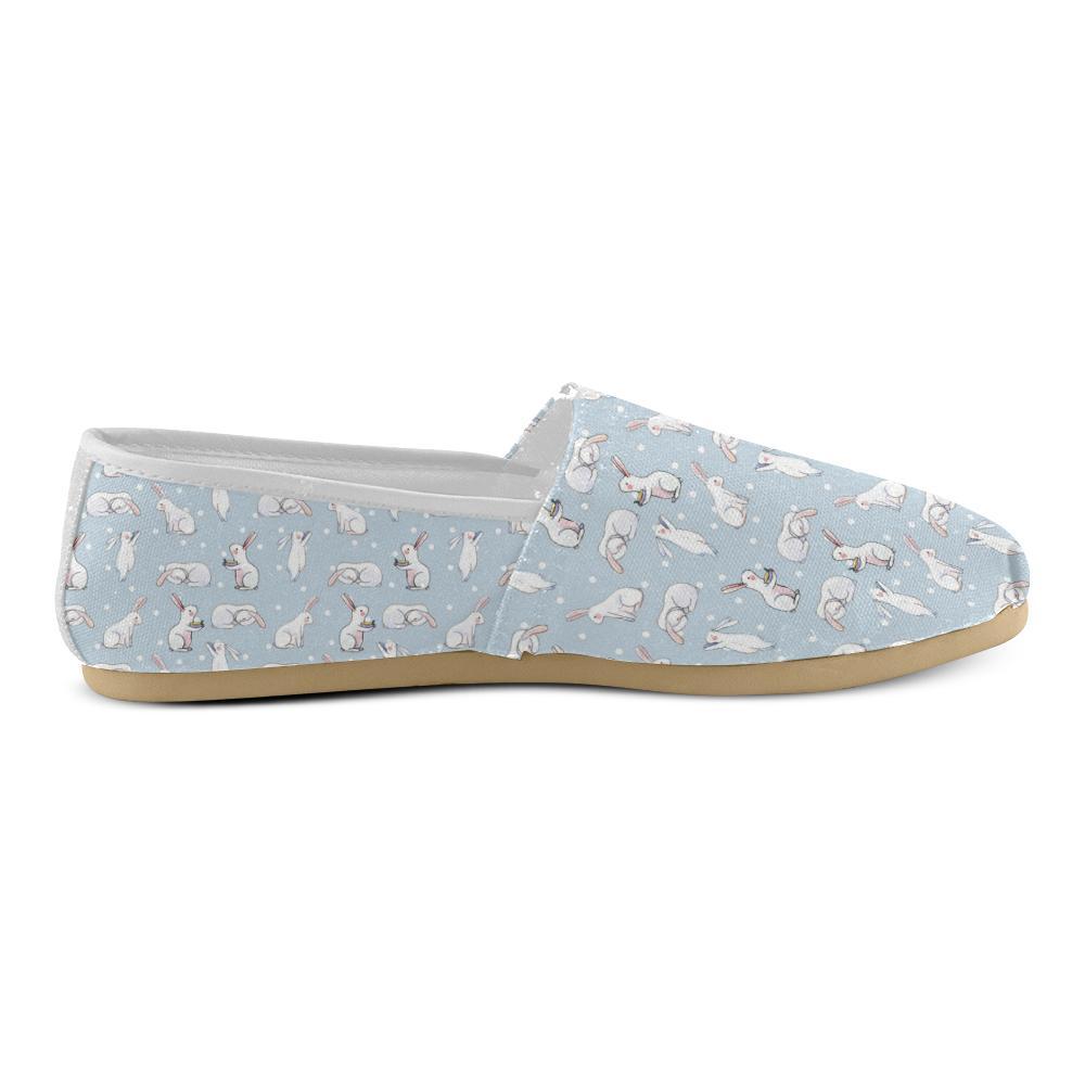 Rabbit Pattern Print Design RB06 Women Casual Shoes-JorJune.com