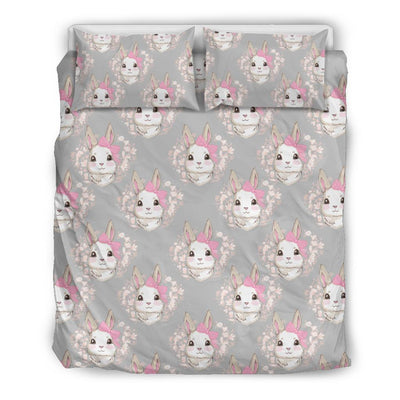 Rabbit Pattern Print Design RB07 Duvet Cover Bedding Set-JORJUNE.COM