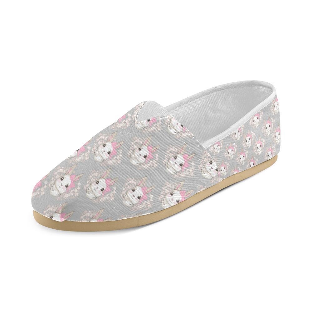 Rabbit Pattern Print Design RB07 Women Casual Shoes-JorJune.com
