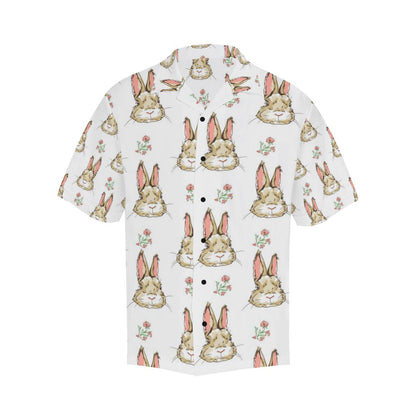 Rabbit Pattern Print Design RB09 Men Hawaiian Shirt-JorJune