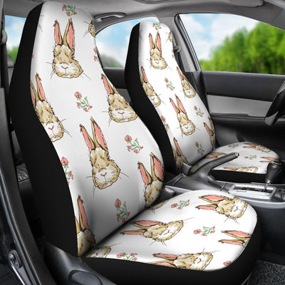 Rabbit Pattern Print Design RB09 Universal Fit Car Seat Covers-JorJune