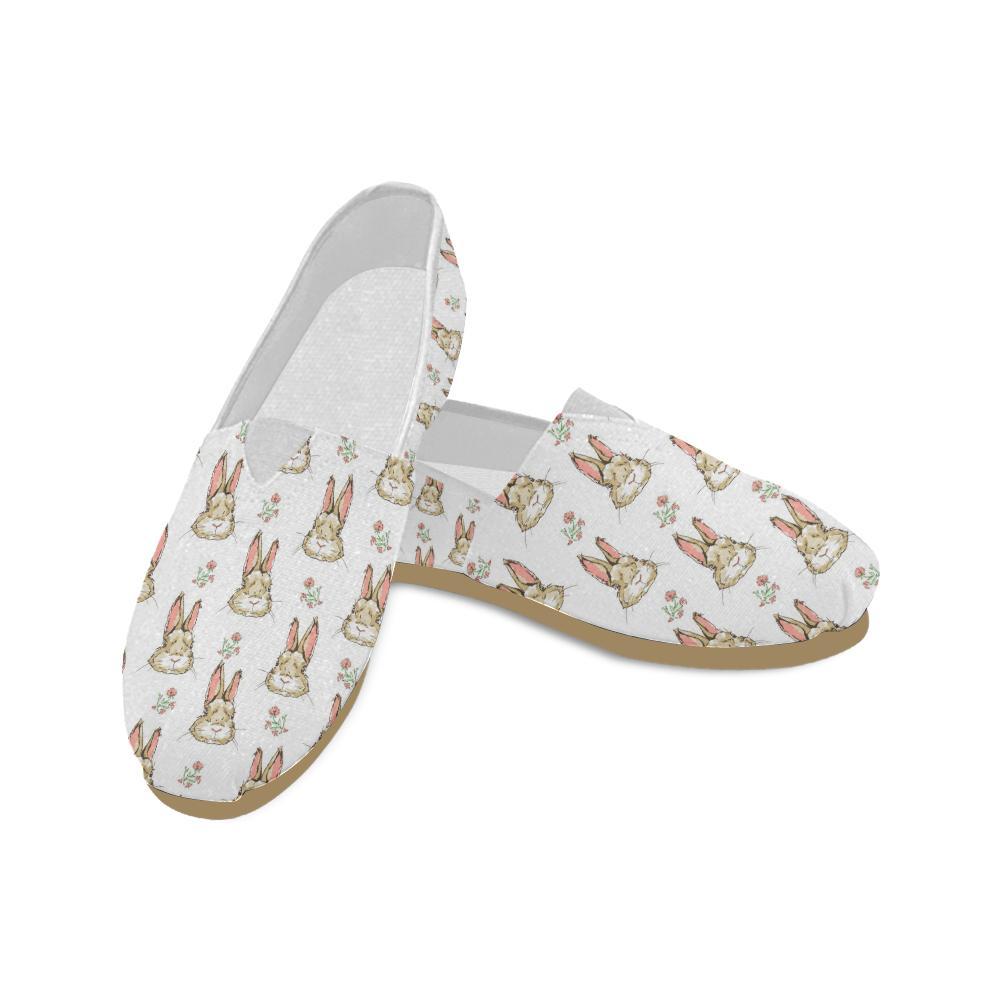 Rabbit Pattern Print Design RB09 Women Casual Shoes-JorJune.com