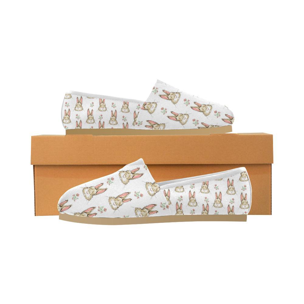 Rabbit Pattern Print Design RB09 Women Casual Shoes-JorJune.com