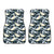 Rabbit Sleeping Pattern Print Design RB08 Car Floor Mats-JORJUNE.COM