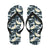 Rabbit Sleeping Pattern Print Design RB08 Flip Flops-JorJune