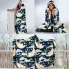 Rabbit Sleeping Pattern Print Design RB08 Hooded Blanket-JORJUNE.COM