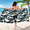 Rabbit Sleeping Pattern Print Design RB08 Sarong Pareo Wrap-JORJUNE.COM