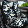 Rabbit Sleeping Pattern Print Design RB08 Universal Fit Car Seat Covers-JorJune