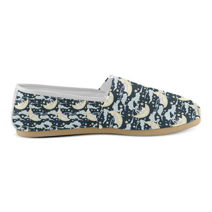 Rabbit Sleeping Pattern Print Design RB08 Women Casual Shoes-JorJune.com