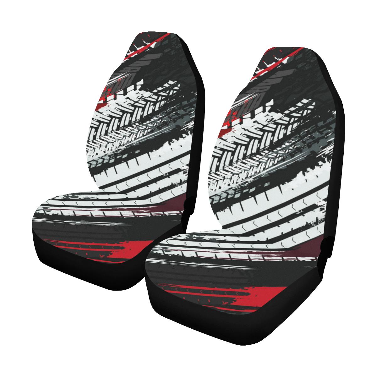 Racing Pattern Print Design A03 Car Seat Covers (Set of 2)-JORJUNE.COM