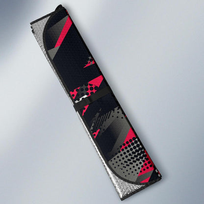 Racing Style Pattern Print Design A04 Car Sun Shades-JORJUNE.COM
