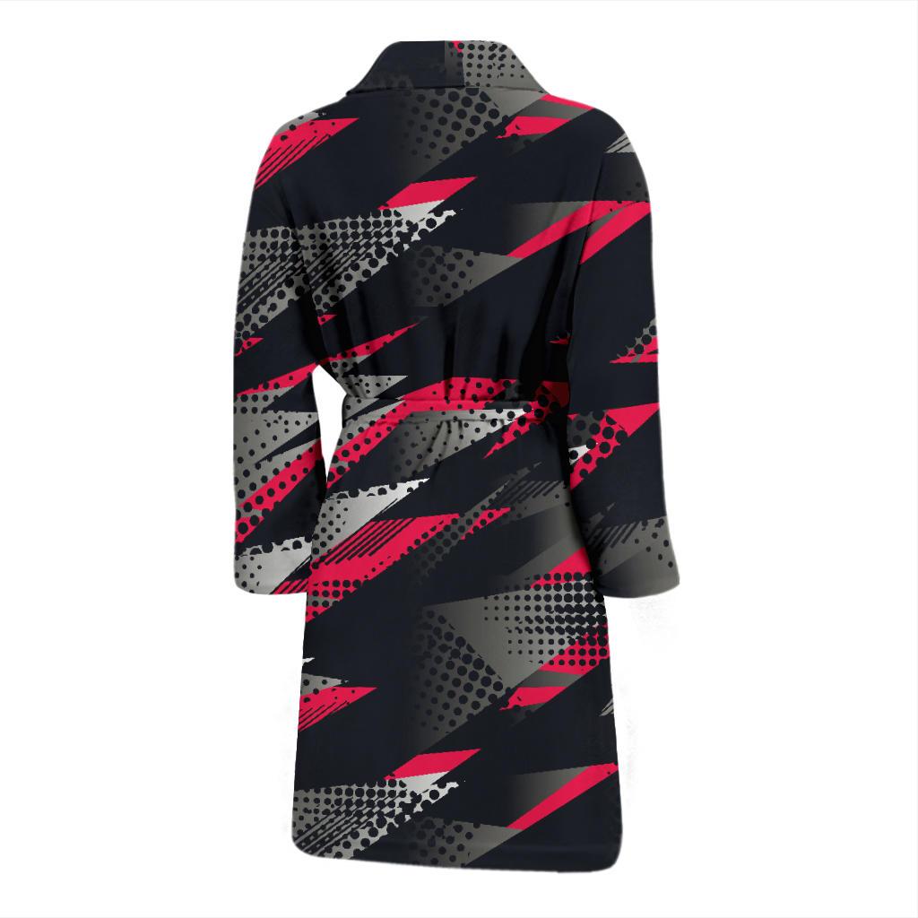 Racing Style Pattern Print Design A04 Men Bathrobe-JORJUNE.COM