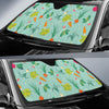 Radish Pattern Print Design A01 Car Sun Shades-JORJUNE.COM