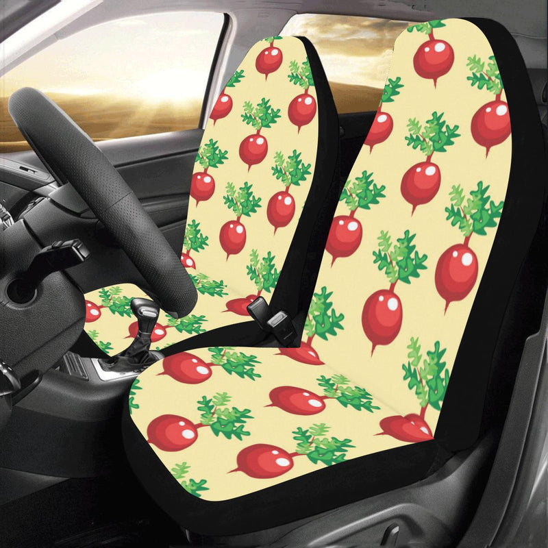 Radish Pattern Print Design A02 Car Seat Covers (Set of 2)-JORJUNE.COM