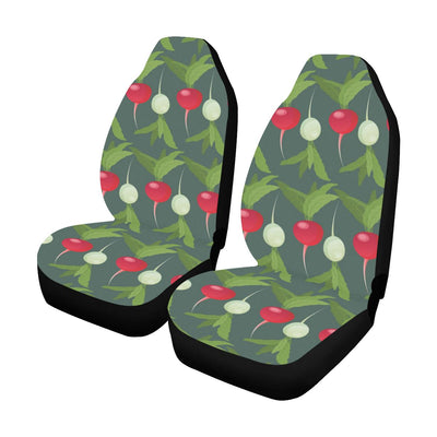 Radish Pattern Print Design A03 Car Seat Covers (Set of 2)-JORJUNE.COM