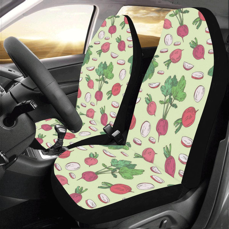 Radish Pattern Print Design A04 Car Seat Covers (Set of 2)-JORJUNE.COM