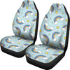 Rainbow Cloud Print Pattern Universal Fit Car Seat Covers