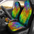 Rainbow Fur Design Print Universal Fit Car Seat Covers