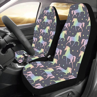 Rainbow Pattern Print Design A05 Car Seat Covers (Set of 2)-JORJUNE.COM