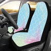 Rainbow Pattern Print Design A06 Car Seat Covers (Set of 2)-JORJUNE.COM