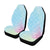 Rainbow Pattern Print Design A06 Car Seat Covers (Set of 2)-JORJUNE.COM