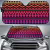 Rainbow Tribal Pattern Print Design A02 Car Sun Shades-JORJUNE.COM
