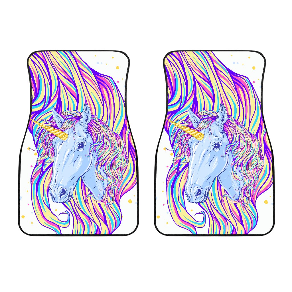 Rainbow Unicorn Car Floor Mats
