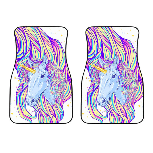 Rainbow Unicorn Car Floor Mats