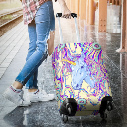 Rainbow Unicorn Luggage Cover Protector