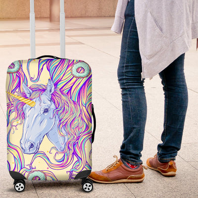 Rainbow Unicorn Luggage Cover Protector