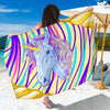 Rainbow Unicorn Beach Sarong Pareo Wrap