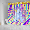 Rainbow Unicorn Shower Curtain