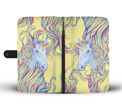 Rainbow Unicorn Wallet Phone Case