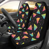 Rainbow Watermelon Pattern Print Design A04 Car Seat Covers (Set of 2)-JORJUNE.COM